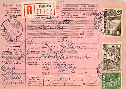 M30 1947 R-postiennakkopakett PIELAVESI