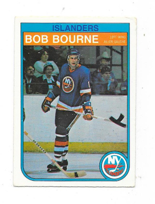 1982-83 OPC #198 Bob Bourne , New York Islanders