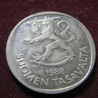 1 markka 1988 - pikkukuva 2