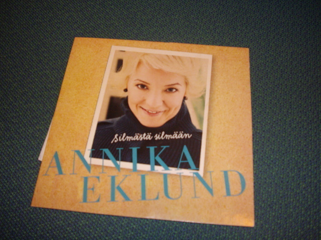 Annika Eklund: Silmästä silmään CDS (Sis.postikulut)