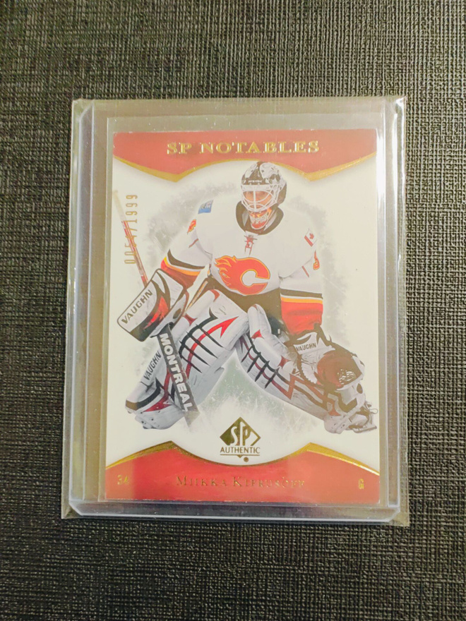 Miikka Kiprusoff - 07-08 SP Notables /1999
