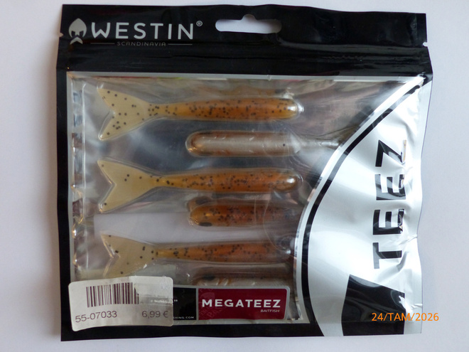 WESTIN MEGATEEZ 9cm, 4g Väri: Baitfish
