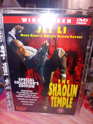 DVD The Shaolin Temple ( SIS POSTIKULU )