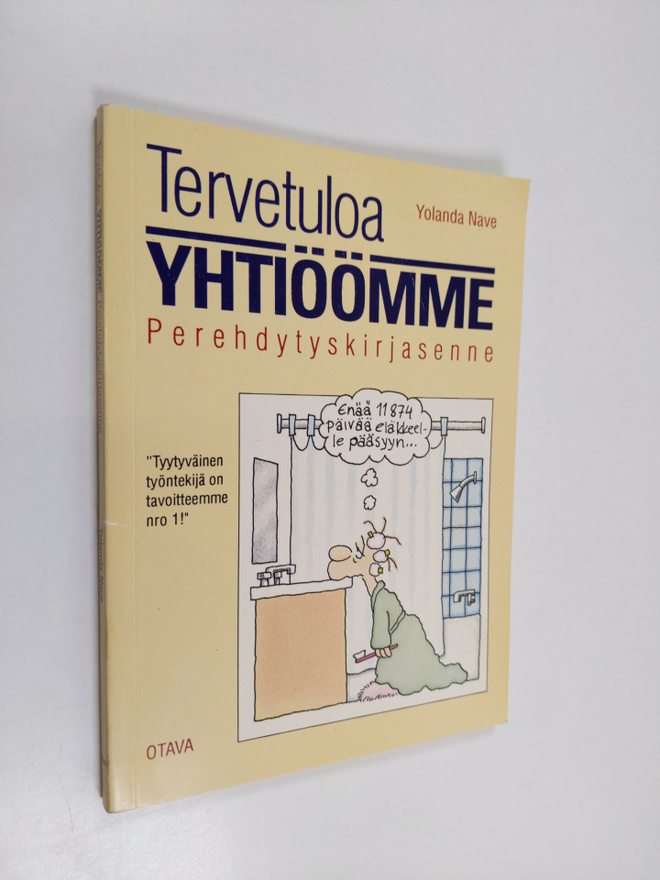 Yolanda Nave : Tervetuloa yhtiöömme : perehdytyskirjasenne