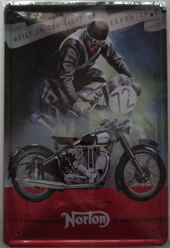 NORTON - Motorcycle  Metallinen taulu