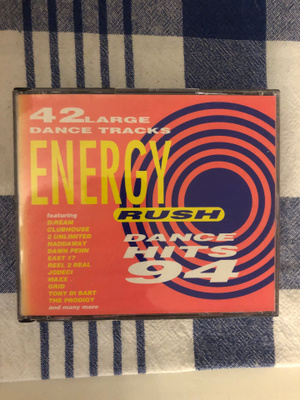 Energy Rush -Dance Hits 1994. 2CD.
