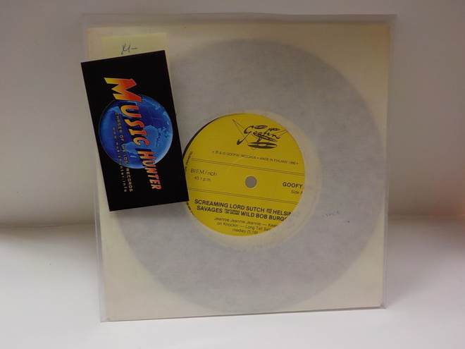 SCREAMING LORD SUTCH & THE HELSINKI SAVAGES - LIVE M- 7" EP