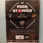 Eetu Mäkiniemi TPS 26-27 Blueline Puck Stopper RED 36/40 - pikkukuva 2