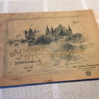 AXEL LINDAHLS MINNE UTSTÄLLNINGEN FRÅN STOCKHOLM 1897 - pikkukuva 1