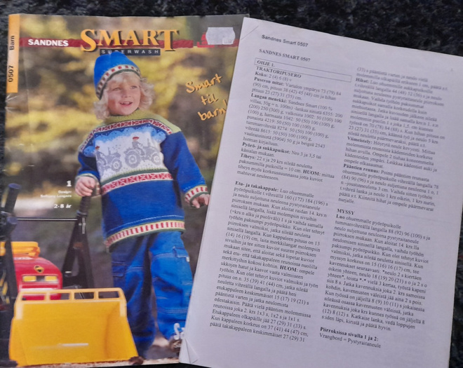 Neulelehti lasten neuleita Smart