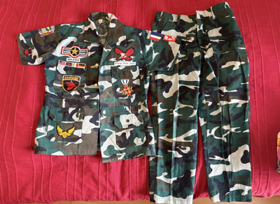 Lasten maastopuku "Royal Thai Army"