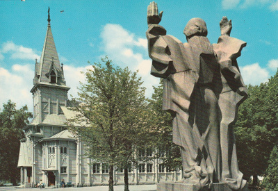KIRKKOKORTTI - LAHTI - KESKI-LAHDEN KIRKKO - 2