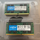 Crucial memory 32gb (2x16) ddr4 2666 SODIMM muistikammat - pikkukuva 1