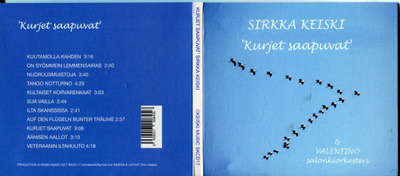SIRKKA KEISKI . CD-LEVY . KURJET SAAPUVAT