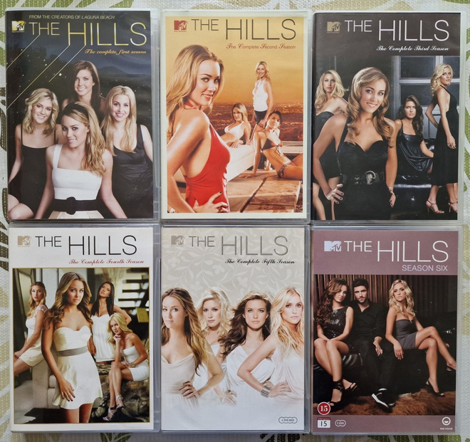 The HILLS - kaudet 1-6 - DVD boxit  [KOKO SARJA]