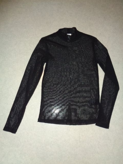H&M läpikuultava harsopaita S