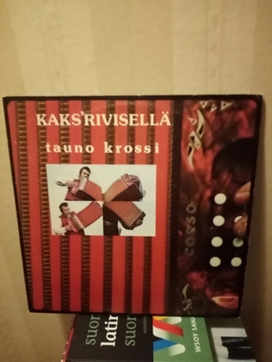 LP :   TAUNO KROSSI :  KAKS'RIVISELLÄ