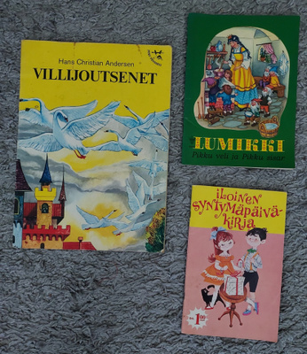 Lasten kirjaset 1970 luvulta