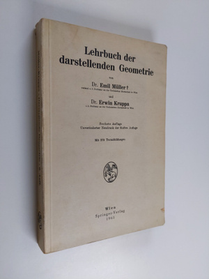 Emil Muller ym. : Lehrbuch der darstellenden Geometrie
