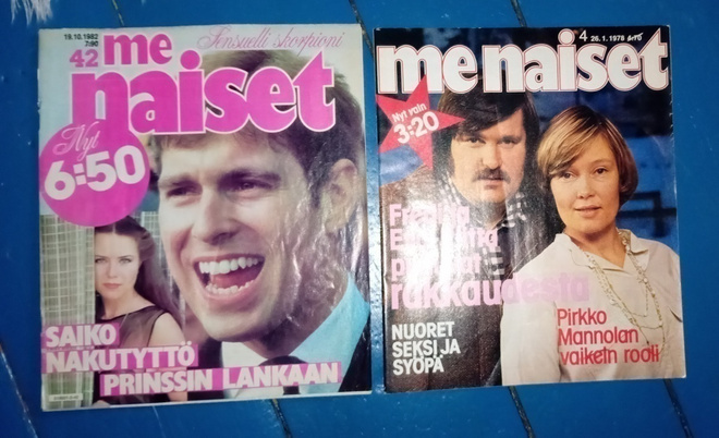 Me Naiset - lehtiä vuosilta 1977 - 1978  valitse