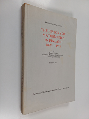 Gustav Elfving : The history of mathematics in Finland 18...