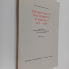 Gustav Elfving : The history of mathematics in Finland 18... - pikkukuva 1
