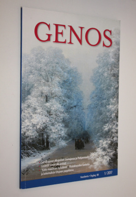 Genos n:o 1/2017 : Sukutieteellinen aikakauskirja