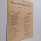 Runo-ohjelmistoa N:o 4 - pikkukuva 1
