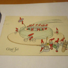 Tonttukortti Glad Jul - 1906 Lohjan Vaanilaan - pikkukuva 1