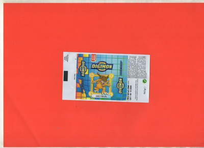 DIGIMON GREYMON Täytevohvelin kääre.