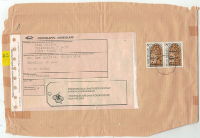 1983 8 mk Hollolan kirkon ovi paketin etusivu