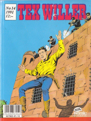 Tex Willer 14/1991 Kadonnut poliisipäällikkö 2/4