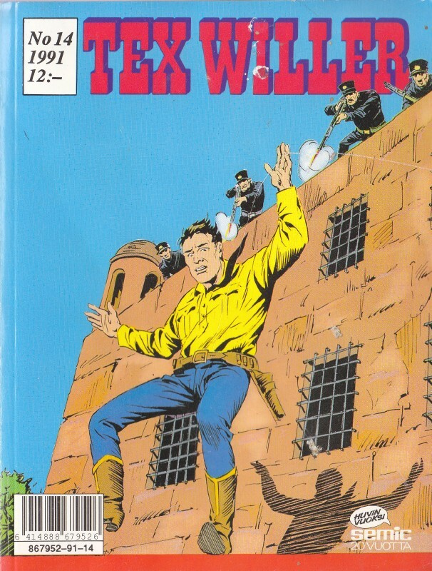 Tex Willer 14/1991 Kadonnut poliisipäällikkö 2/4