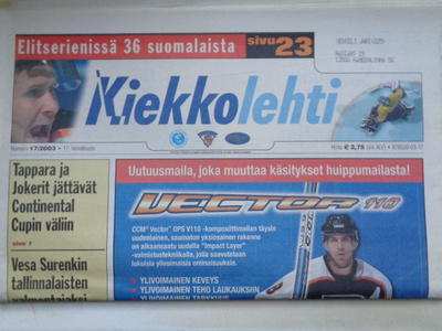 Kiekkolehti Nro 17/2003 (19.1)