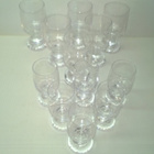 Tapio Wirkkala Joiku lasi 10 cl ja 5 cl 12 kpl, Iittala - pikkukuva 1