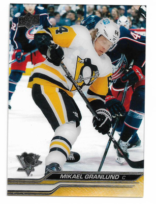 2023-24 Upper Deck Clear Cut #140 Mikael Granlund