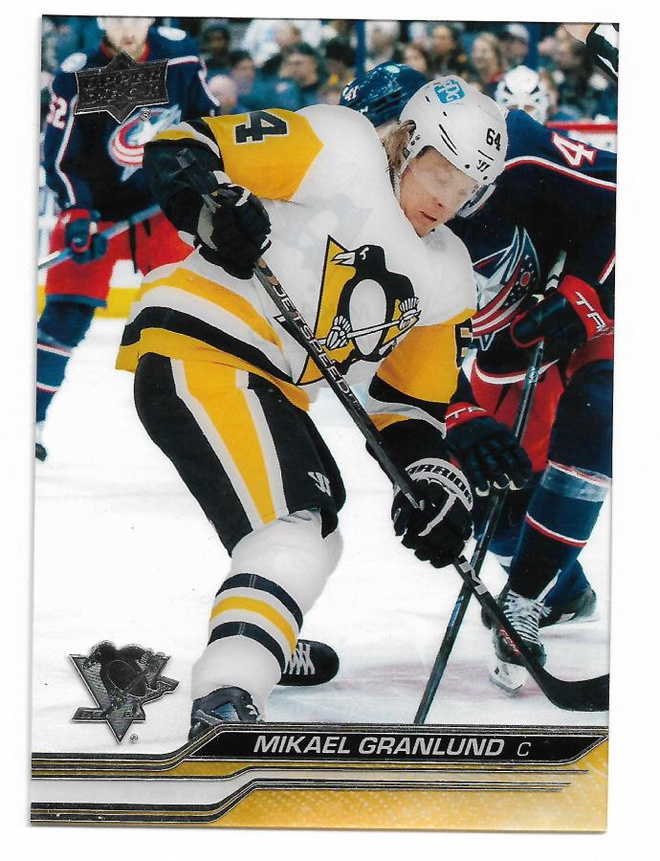 2023-24 Upper Deck Clear Cut #140 Mikael Granlund