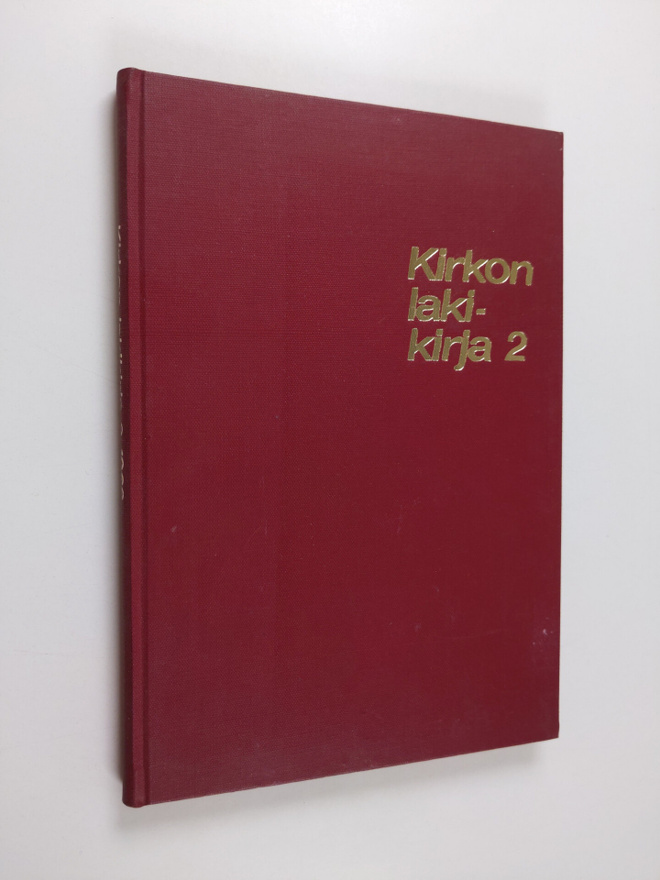 P. P. ym. (toim.) Piispanen : Kirkon lakikirja 2, Kirkkoh...