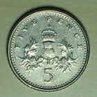 1998 Iso-Britannia 5 pence - pikkukuva 2