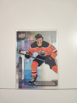 2021-22 Upper Deck Premier #63 Jesse Puljujarvi SN299