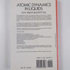 Norman H. March : Atomic dynamics in liquids - pikkukuva 2