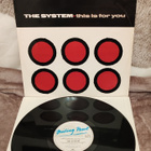 The System This Is For You 12" - pikkukuva 1