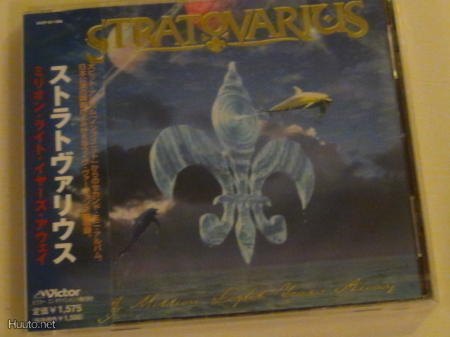 Stratovarius Million light years cdep japani obi muoveissa