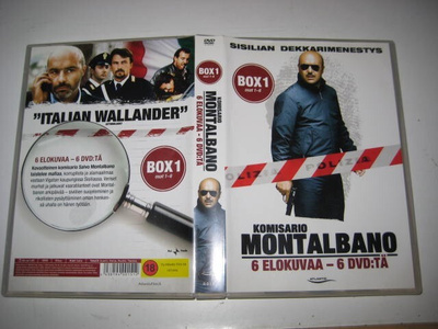 Montalbano Box 1 Dvd