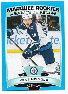 2019-20 O-Pee-Chee Blue #625 Ville Heinola