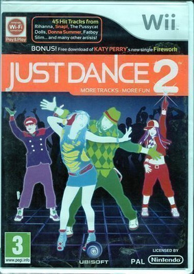 * Just Dance 2 Wii / Wii U PAL Uusi/Muoveissa Lue Kuvaus