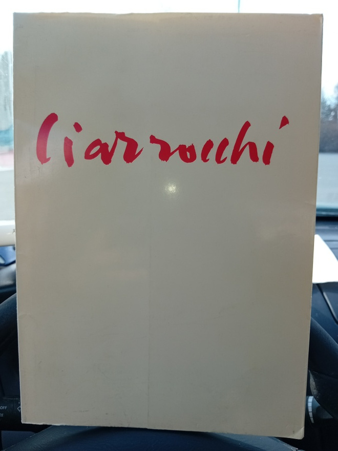 Arnoldo Ciarrocchi con Uno scritto Di Libero Bigiaretti