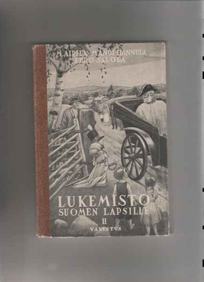 Airila,Hannula,Salola: Lukemisto Suomen lapsille 2 , 1946,