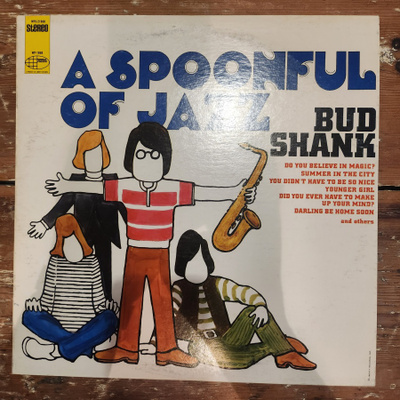 Bud Shank - A Spoonful Of Jazz Lp (EX/EX+)