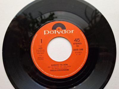 PAULA KOIVUNIEMI - SHEIKKI TAI DON 7 " Single